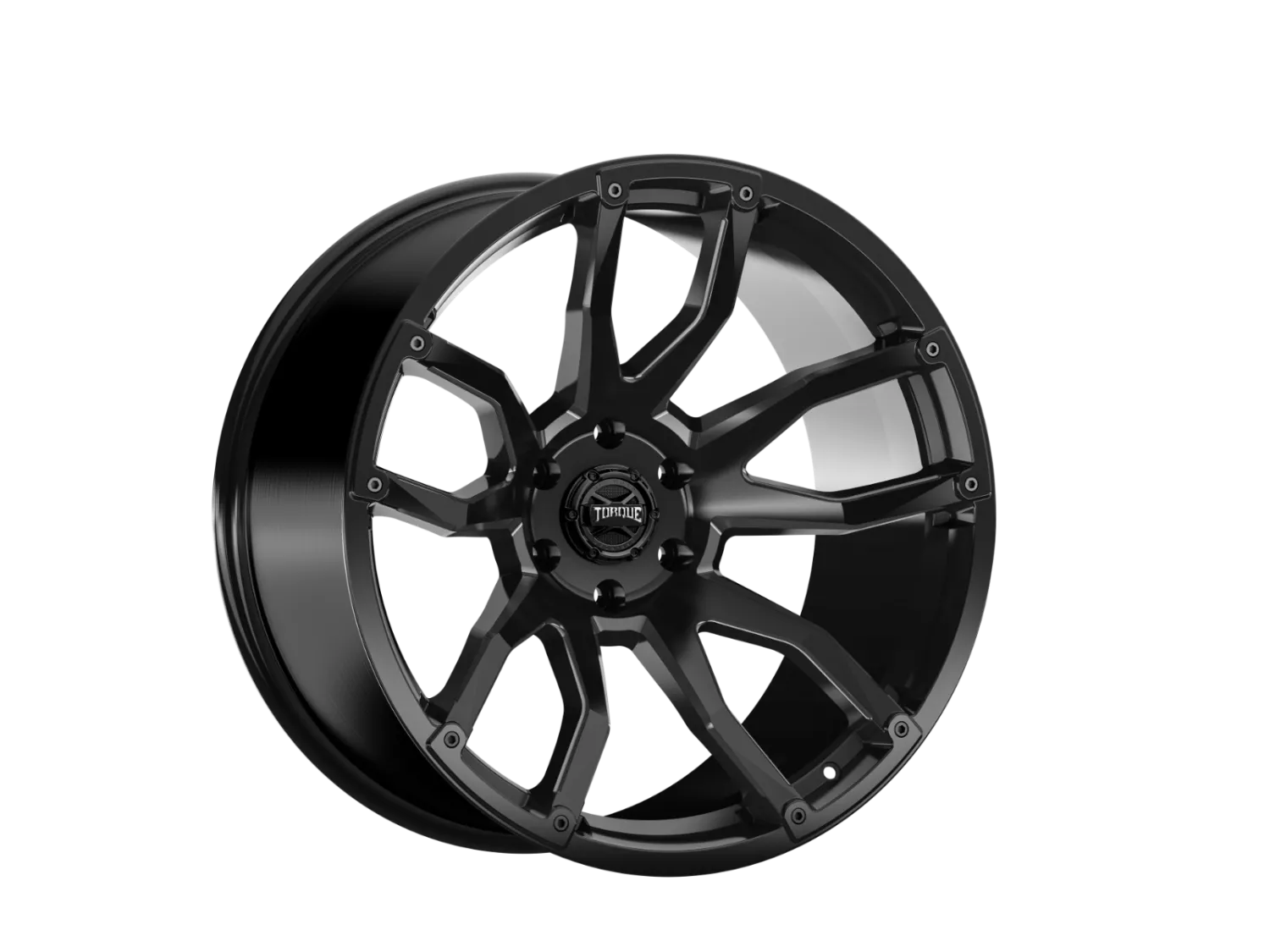 Torque Impact Satin Black| 20x9 | 6x135 | -12mm