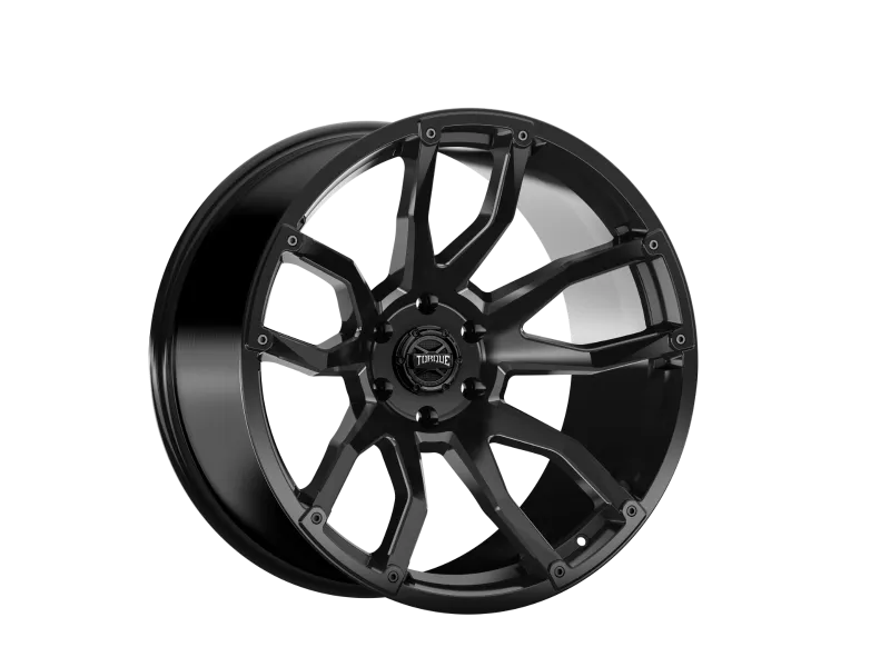 Torque Impact Satin Black| 20x9 | 6x135 | -12mm