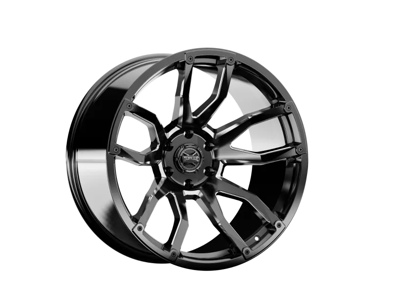 Torque Impact Gloss Black w/Milled Accents | 20x9 | 6x135 | -12mm