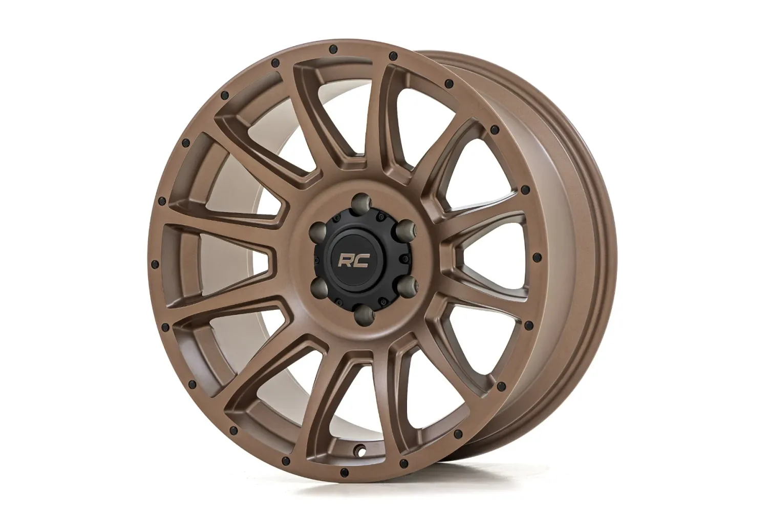 Rough Country 90 Series Wheel One-Piece | Bronze | 20x10 | 5x5 | -25mm