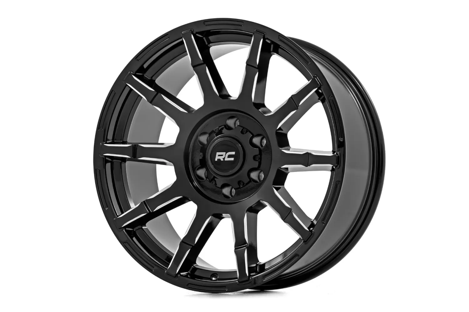 Rough Country 83 Series Wheel One-Piece | Gloss Black | 17x9 | 6x5.5 | +0mm