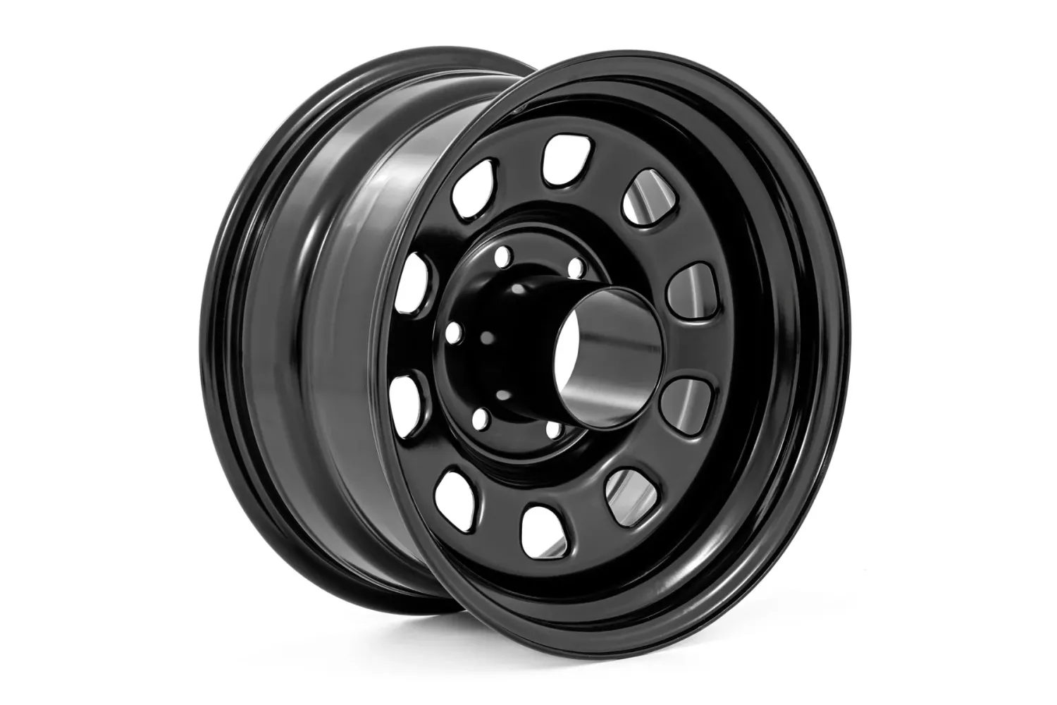 Steel Wheel Black | 15x8 | 6x5.5 | 4.25 Bore | -19