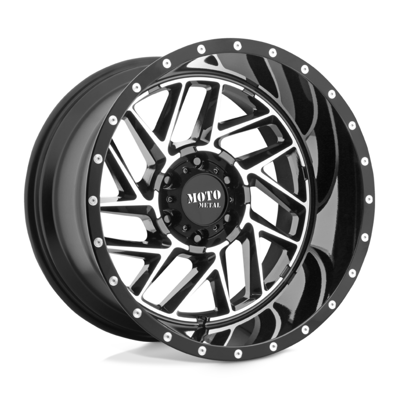 Moto Metal- MO985 20X9 6X5.5 G-BLK MACH 00MM (per wheel)