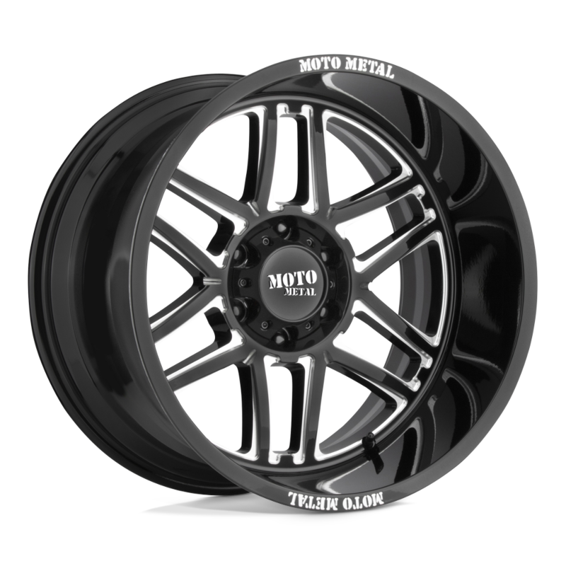 Moto Metal- MO992 20X9 6X5.5 G-BLK MILL 18MM (per Wheel)
