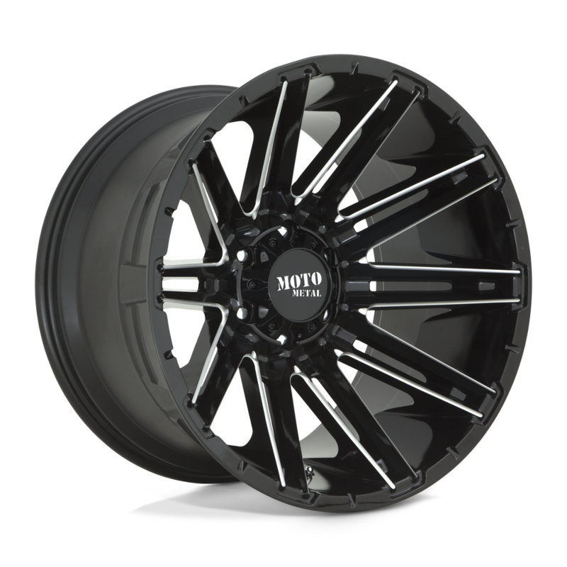 Moto Metal- MO998 20X9 6X135 G-BLK MILL 00MM 20x9- Per Wheel