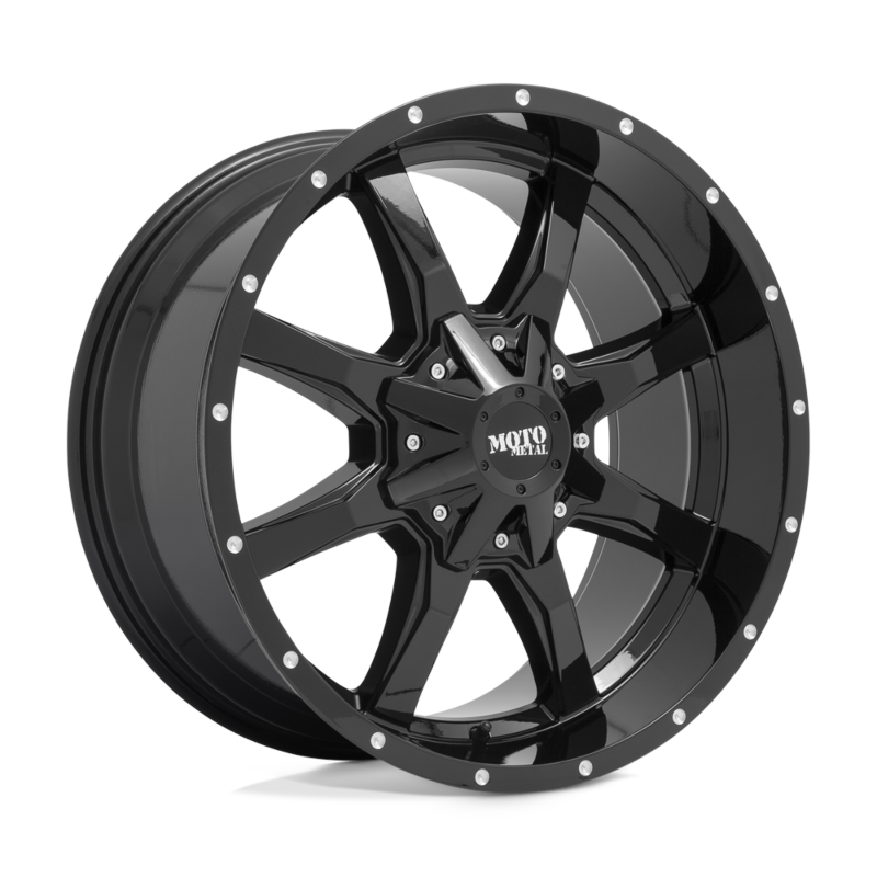 Moto Metal- MO970 18X9 8X170 G-BLK MILL LP 18MM