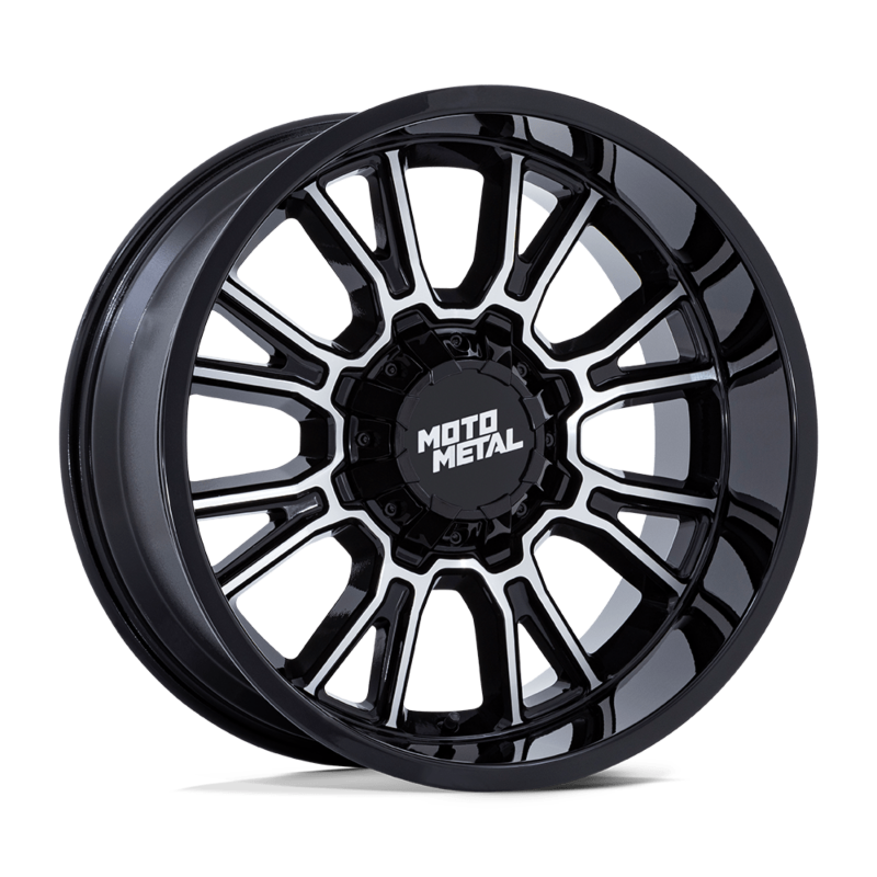 Moto Metal- MO810 17X9 8X6.5 G-BLK-MCH 01MM (sold individually)
