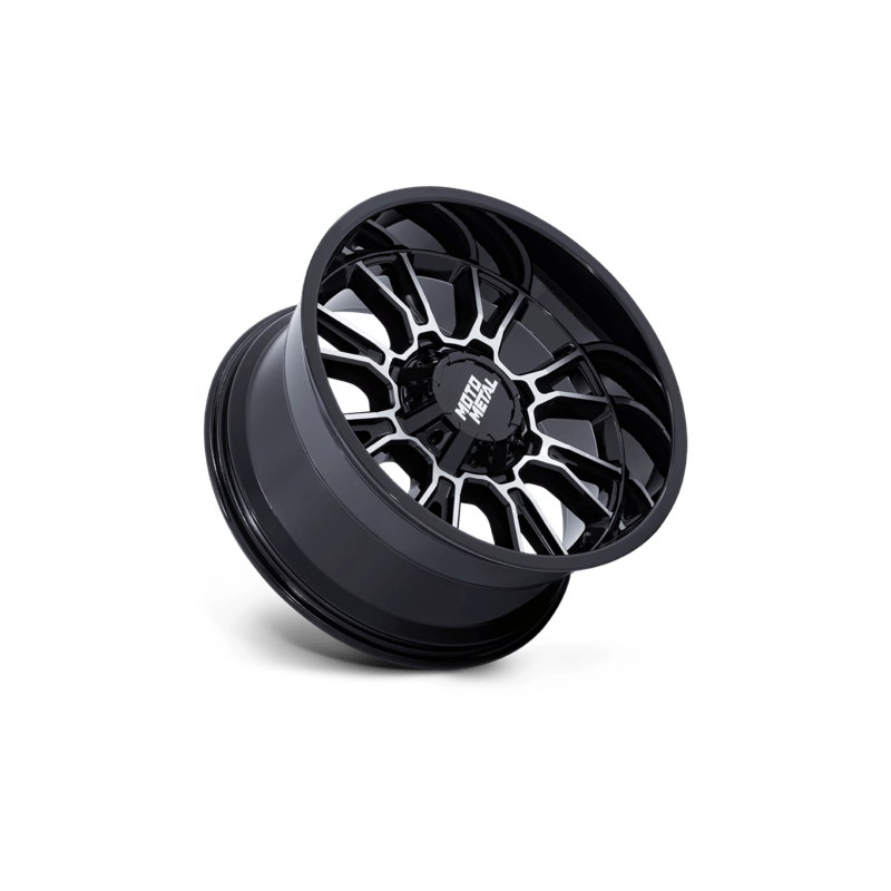 Moto Metal- MO810 20X9 8X6.5 G-BLK-MCH 01MM (sold individually)