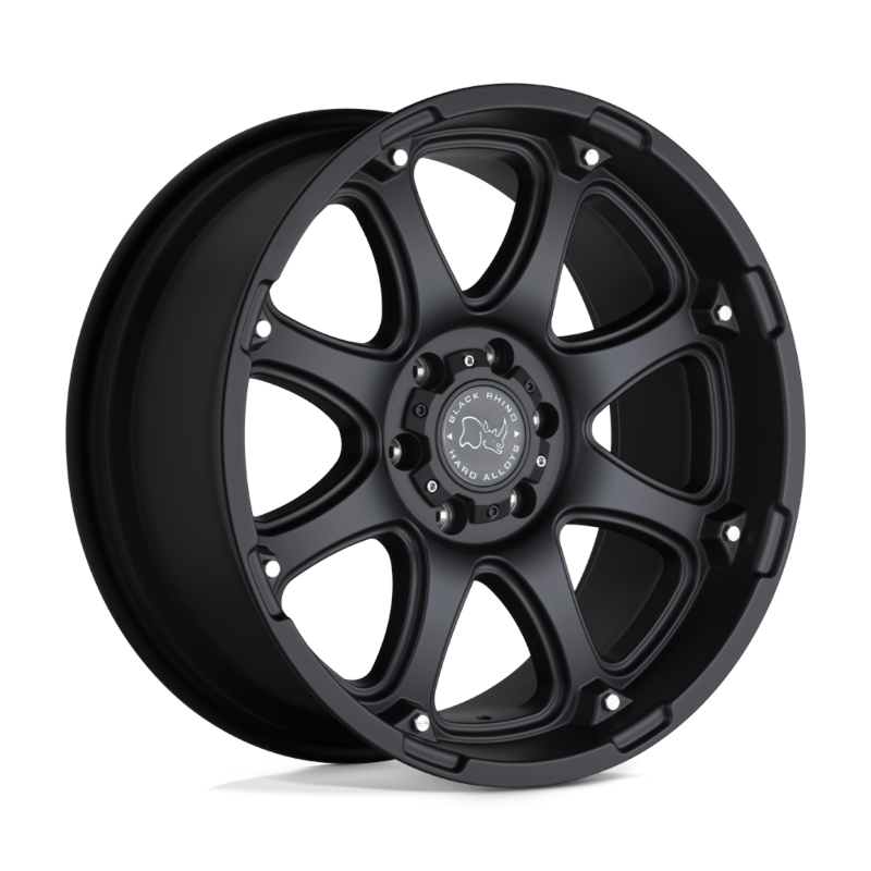Black Rhino Hard Alloys- BRGLA 18X9 6X5.5 M-BLK -12MM (sold individually)
