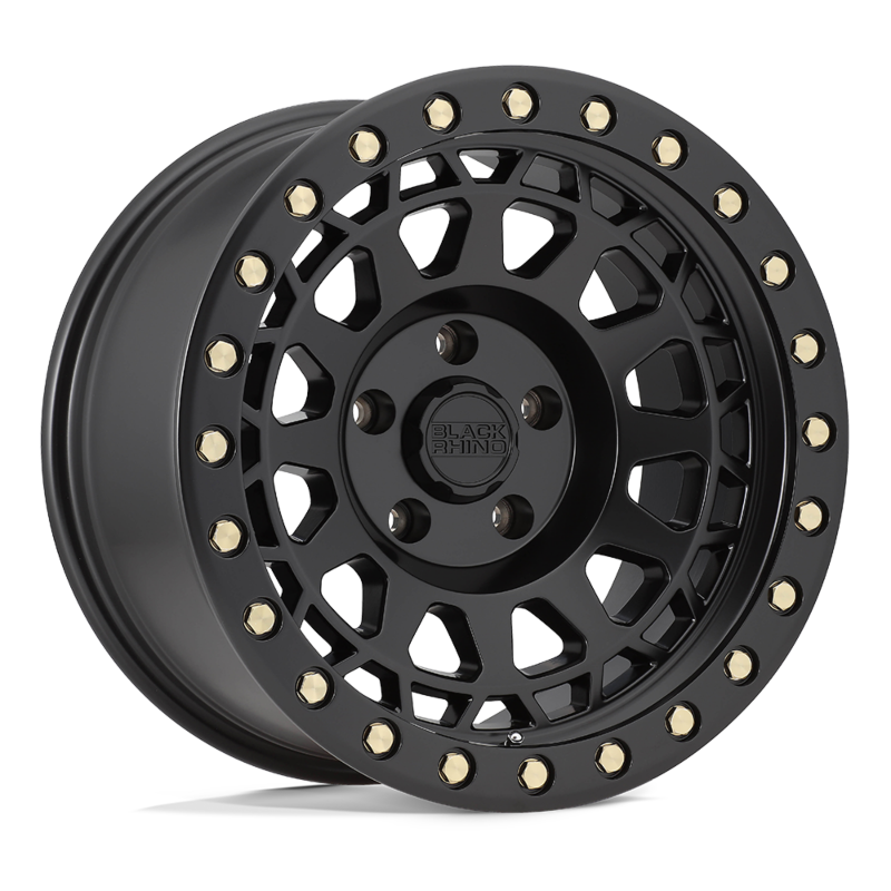 Black Rhino Hard Alloys- BRPRM 17X9 8X6.5 M-BLK-BLTS 0MM (sold individually)