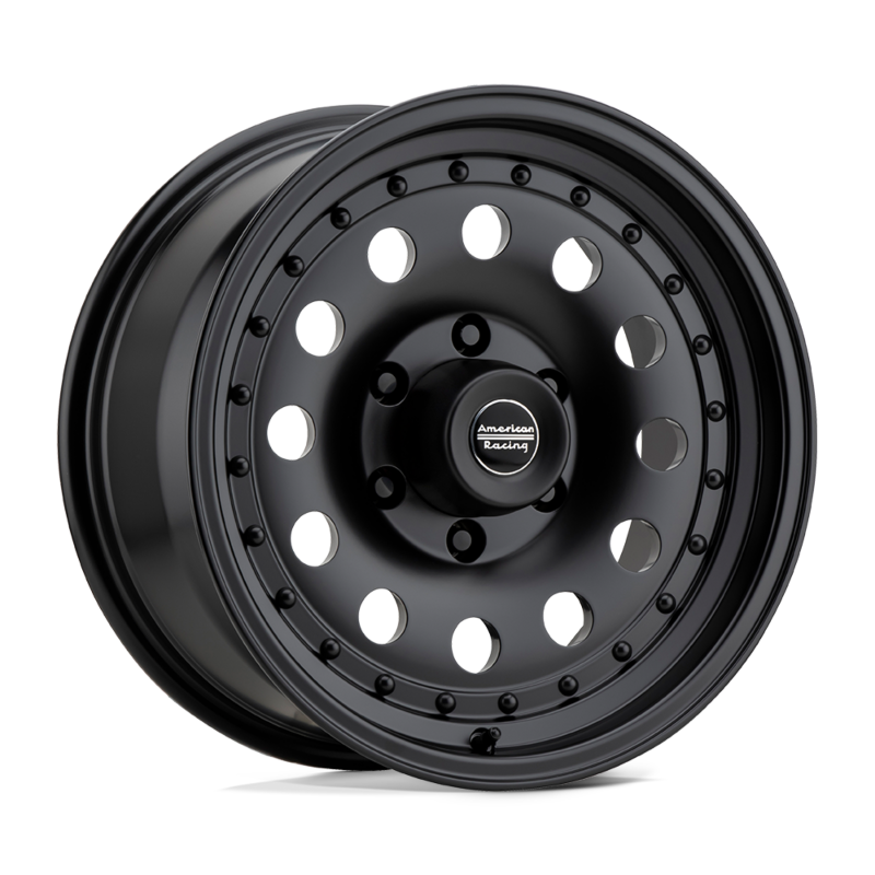 American Racing- AR62 16X8 6X5.5 S-BLK 00MM (sold individually)