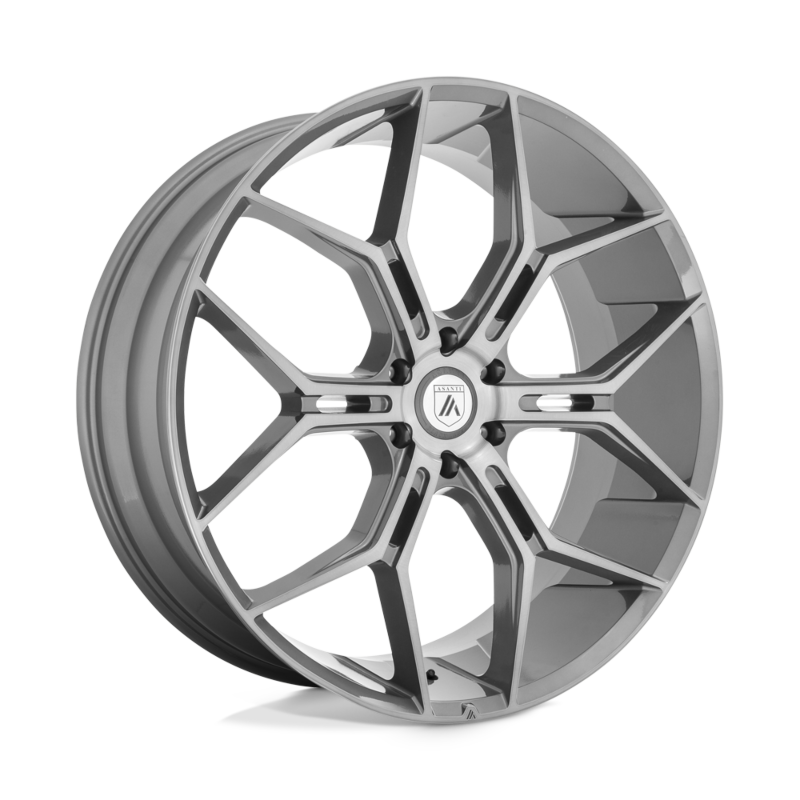 Asanti Black- AB38 22X9.5 6X5.5 TITAN BRUSH 20MM (sold individually)