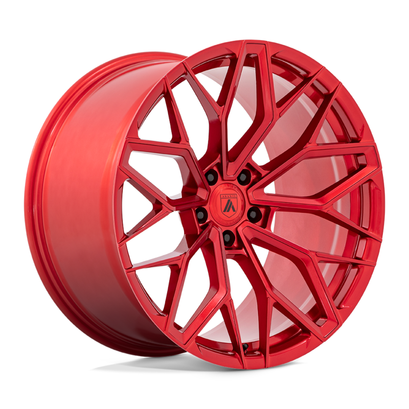 Asanti Black- AB39 20X10.5 5X120 C-RED 20MM (sold individually)