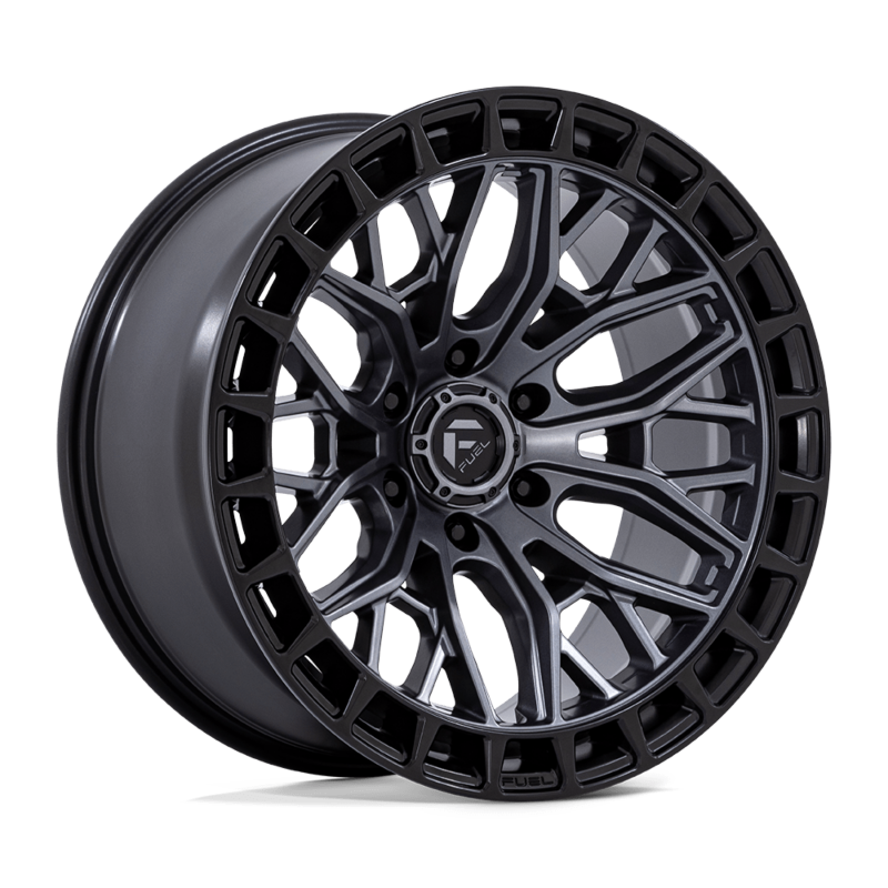 Fuel 1pc- D869 17X9 6X135 M-GNMTL BLK-LP 1MM (sold individually)