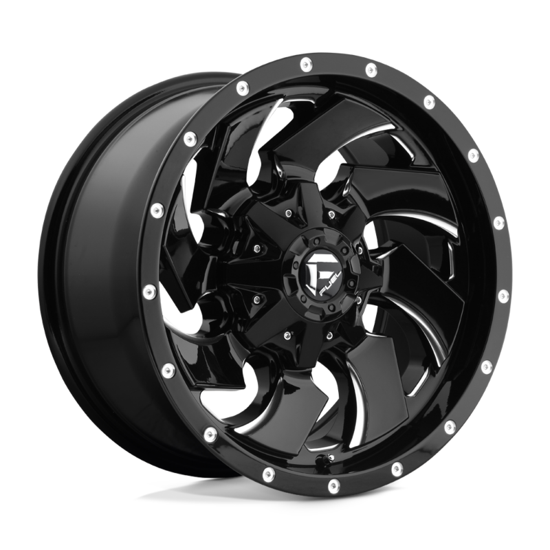 Fuel 1pc- Dually Wheel- D574 20X8.25 8X6.5 GL-BLK-MIL 105MM (sold individually)