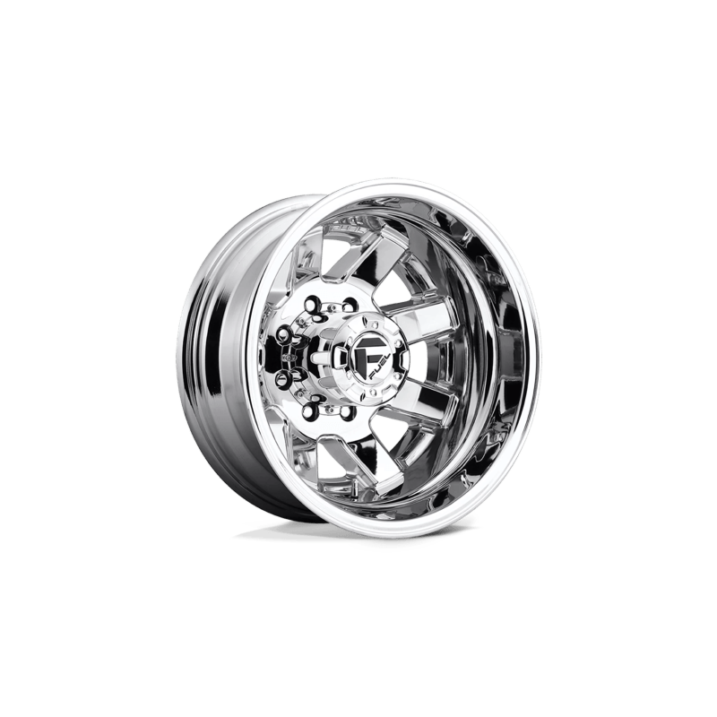 Fuel 1pc-Dually Wheel- D536 17X6.5 8X6.5 CHR-PLATED -140MM (sold individually)