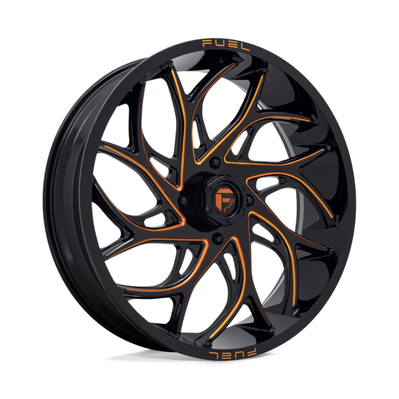 Fuel UTV- D780 24X7 4X156 G-BLK-MILL-OR 13MM (sold individually)
