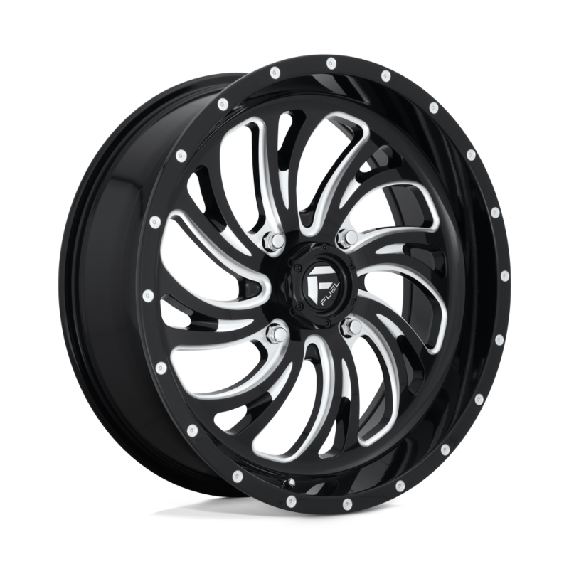 Fuel UTV- D641 22X7 4X156 GL-BLK-MIL 13MM (sold individually)