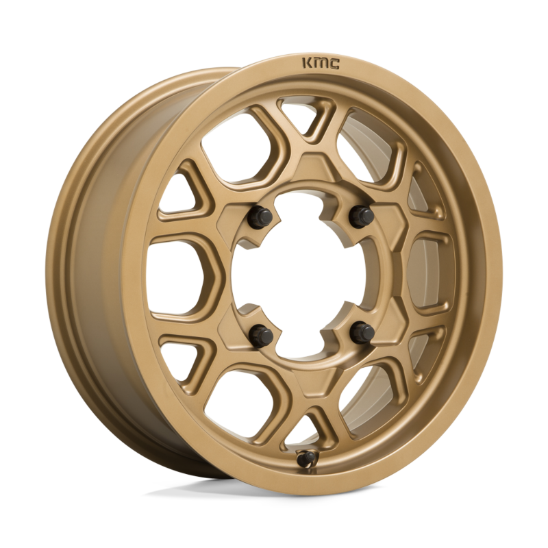 KMC Powersports UTV- KS133 15X6 4X137 M-BRONZE 38MM (sold individually)