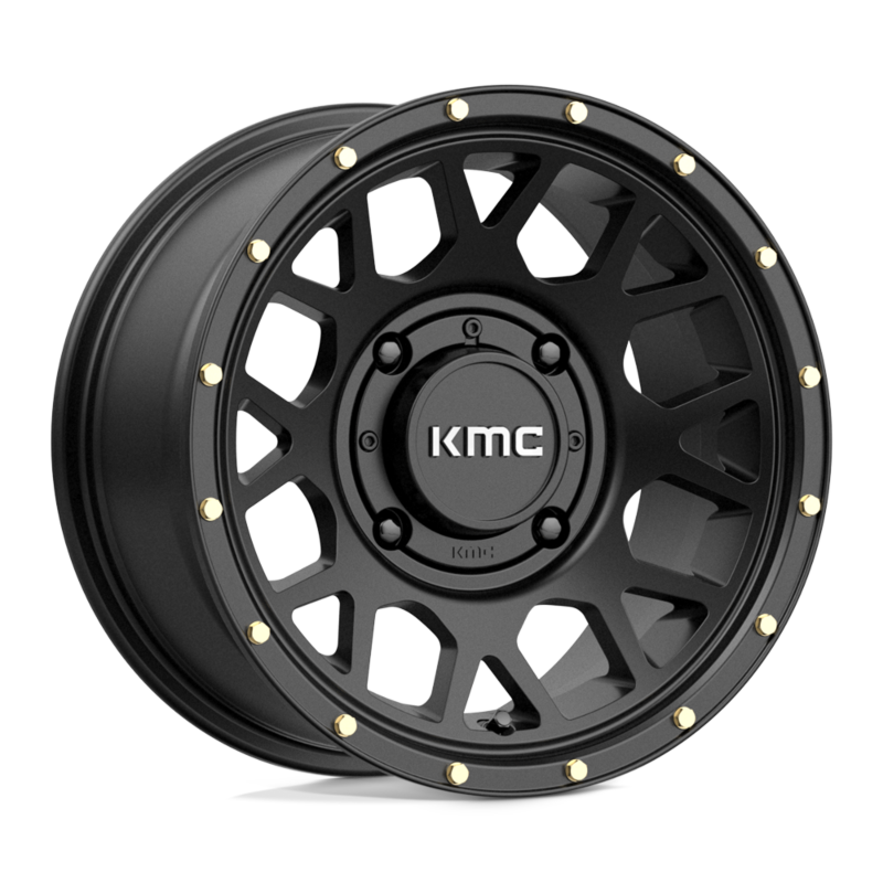 KMC Powersports- UTV- KS135 15X10 4X156 S-BLK 00MM (sold individually)