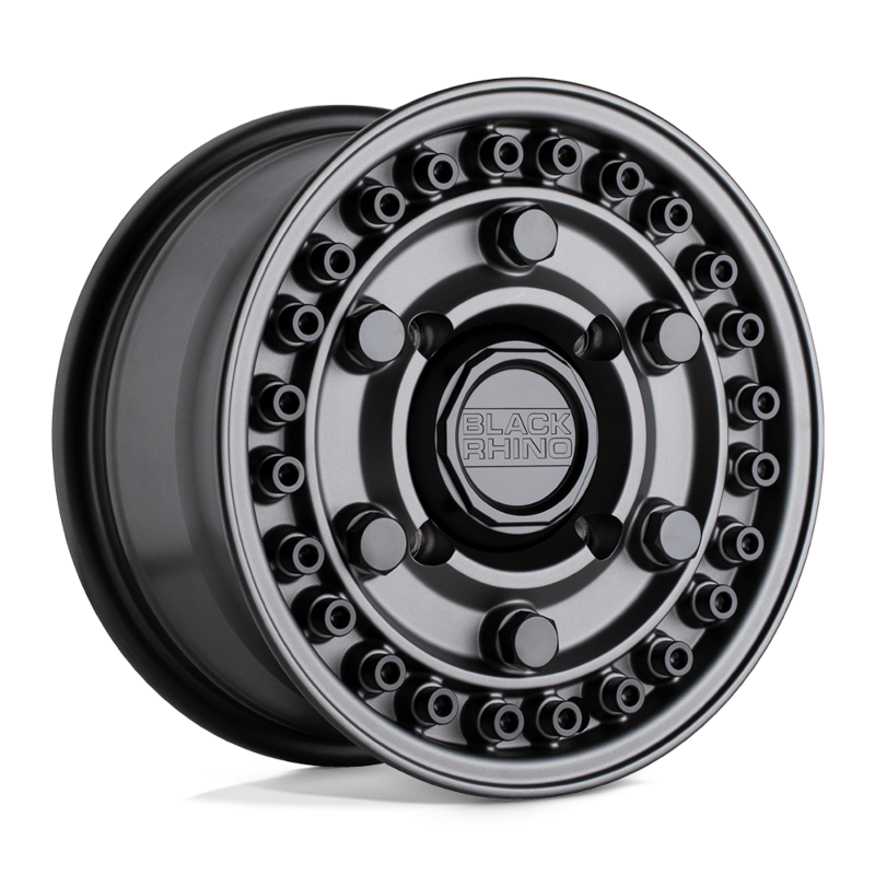 Black Rhino Hard Alloys- UTV- BUARY 15X7 4X110 GNBLK 36MM (sold individually)