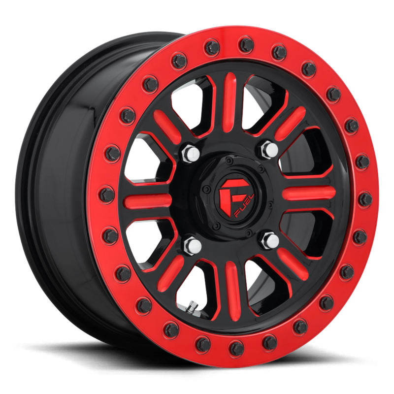 Fuel UTV- D911 15X7 4X156 GL-BLK-RTTC 38MM (sold individually)