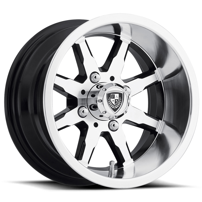 Fairway Alloys- UTV- FA142 12X6 4X4.0 MACH G-BLK -30MM (sold individually)