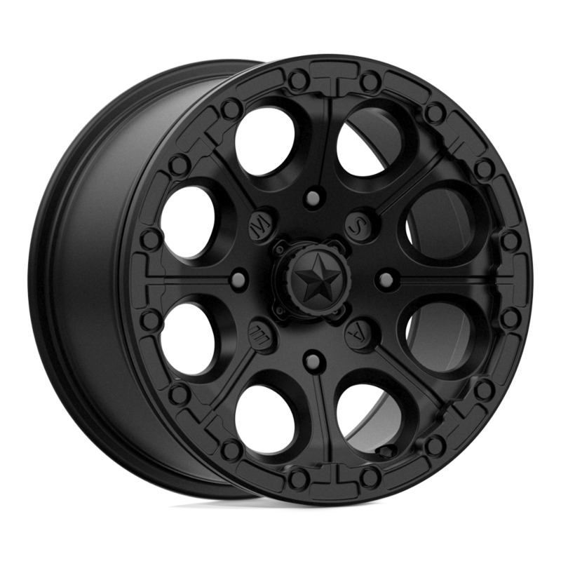 MSA Offroad Wheel- UTV- MA44 14X7 4X156 S-BLK 10MM (sold individually)