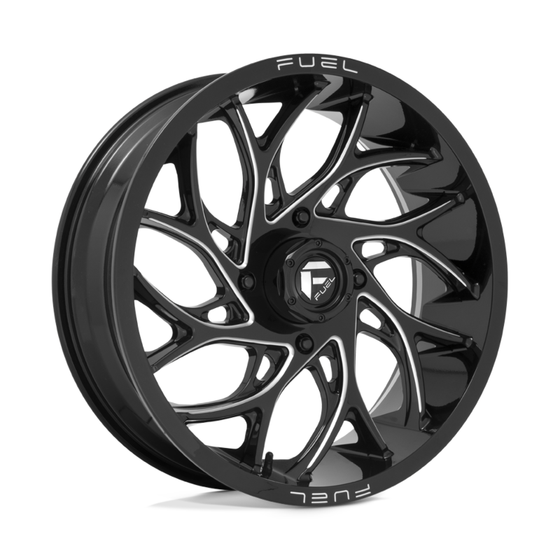 Fuel UTV- D741 20X7 4X156 GL-BLK-MIL 13MM (sold individually)