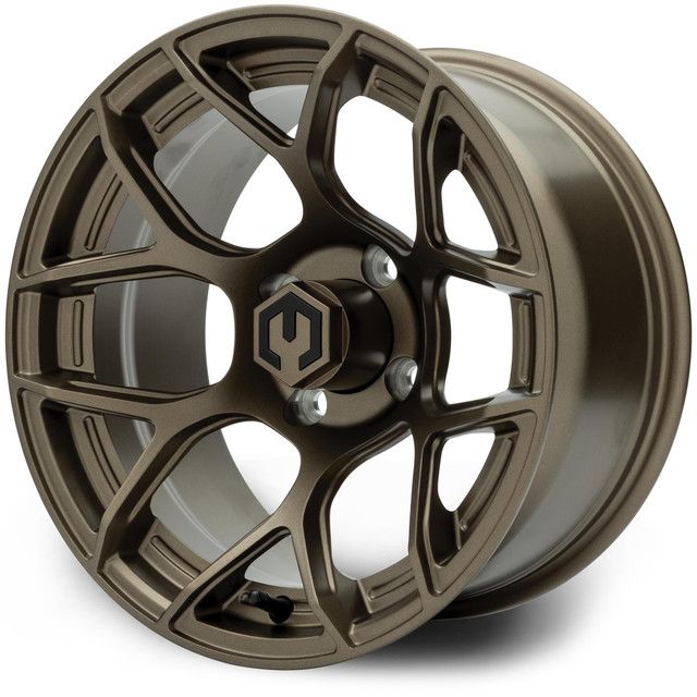 MODZ® Golf Cart Wheel- Renegade Matte Bronze 14"