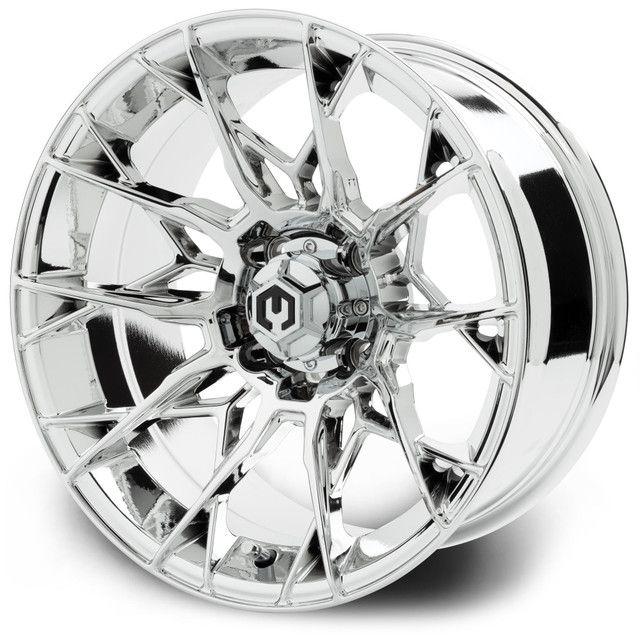 MODZ® Golf Cart Wheel- Chaos Chrome 15"