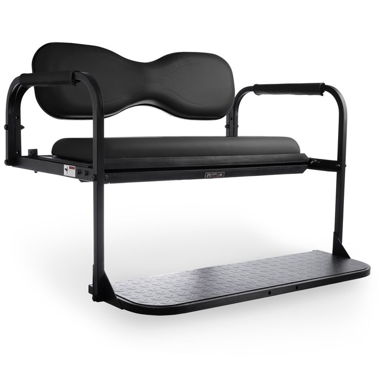 MODZ® Flip4 Club Car Golf Cart Rear Seat Kit - Choose Color &amp; Model