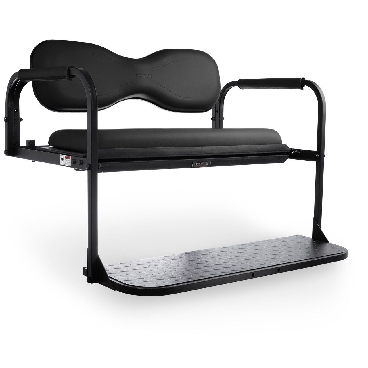 MODZ® Flip4 EZGO Golf Cart Rear Seat Kit - Choose Color &amp; Model