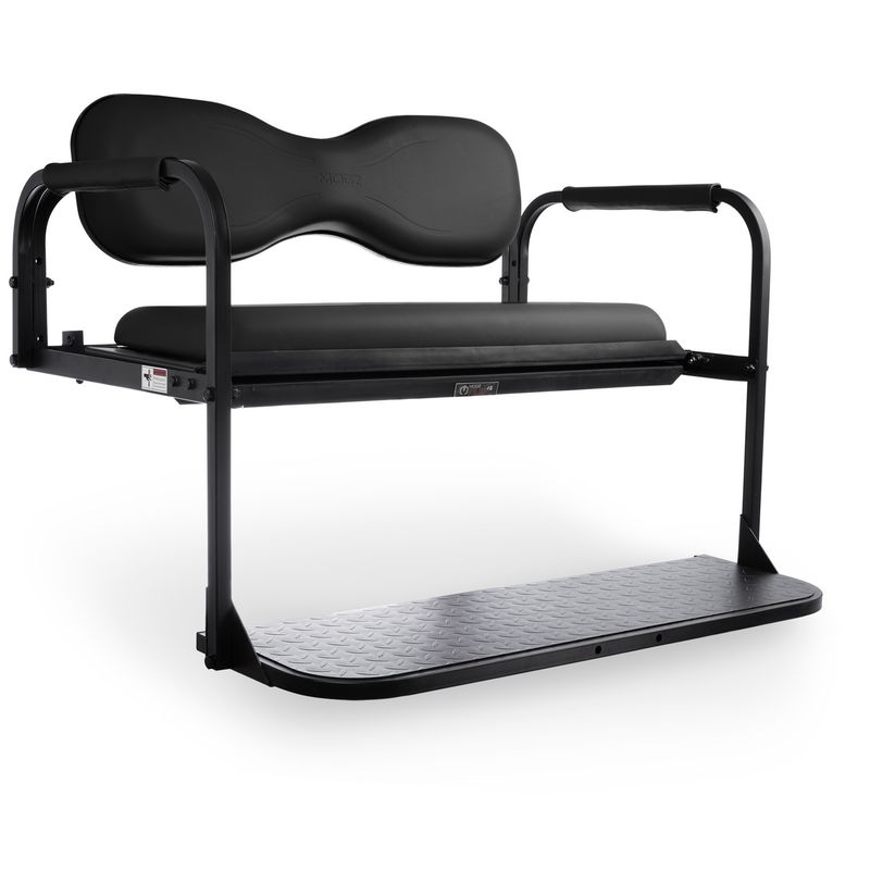 MODZ® Flip4 EZGO Golf Cart Rear Seat Kit - Choose Color &amp; Model
