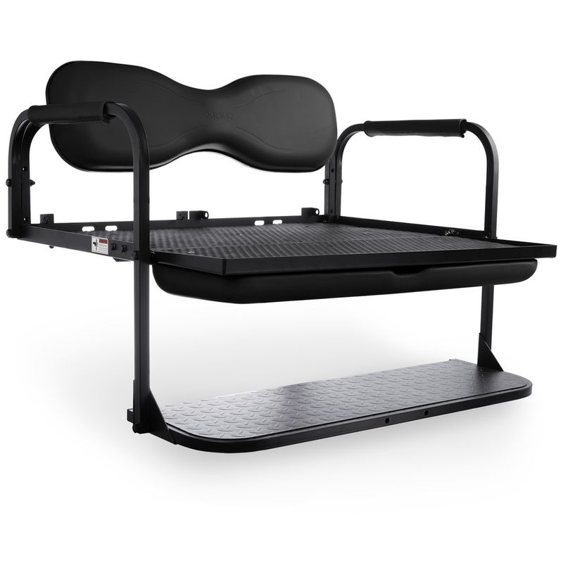 MODZ® Flip4 Yamaha Golf Cart Rear Seat Kit - Choose Color &amp; Model