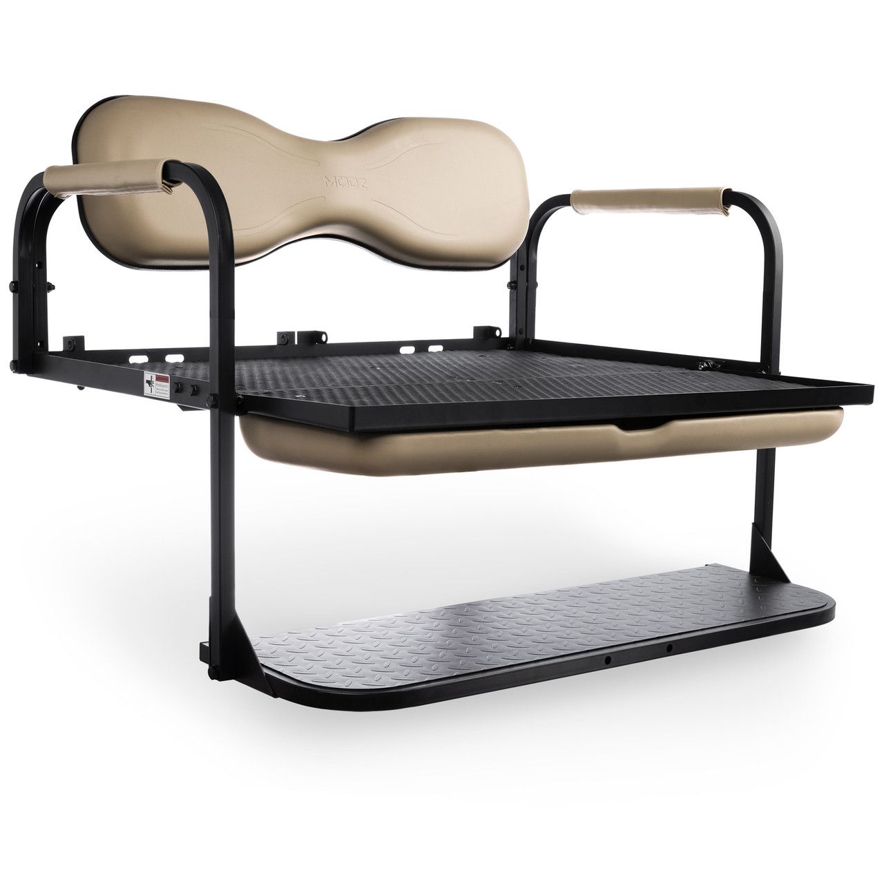 MODZ® Flip4 Yamaha Golf Cart Rear Seat Kit - Choose Color &amp; Model