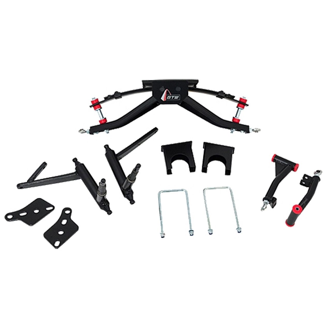 GTW Club Car DS 1982-2003 Electric &amp;1997-2003 Gas 6" Double A-Arm Golf Cart Lift Kit