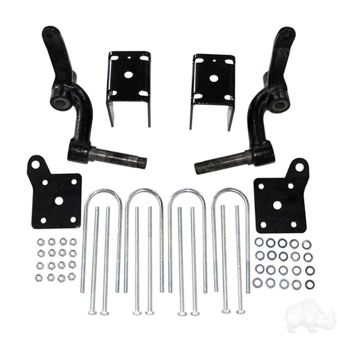 RHOX 6" Drop Spindle Lift Kit for EZGO TXT 1994-01.5 Gas and Electric