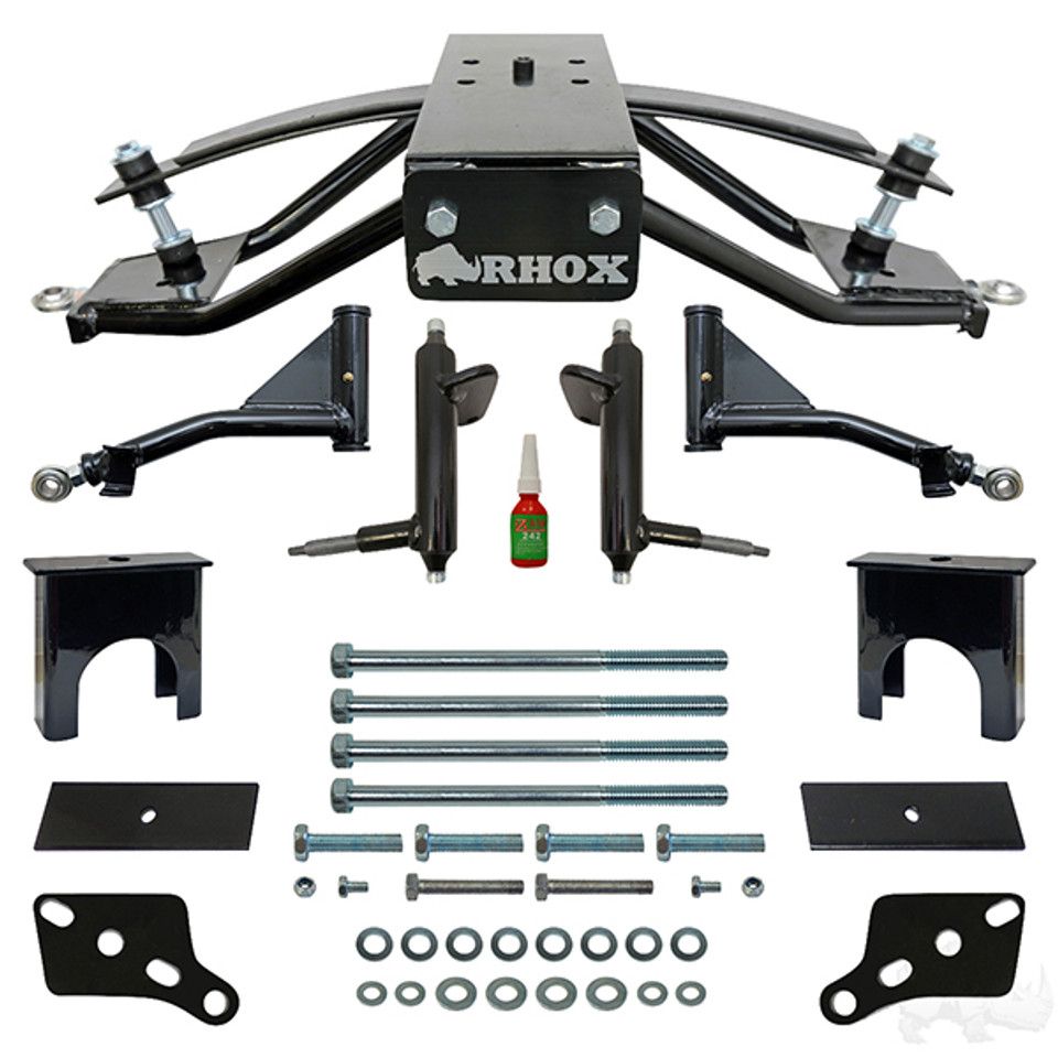 RHOX Club Car Precedent, Tempo, and Onward 6" Standard A-Arm Lift Kit