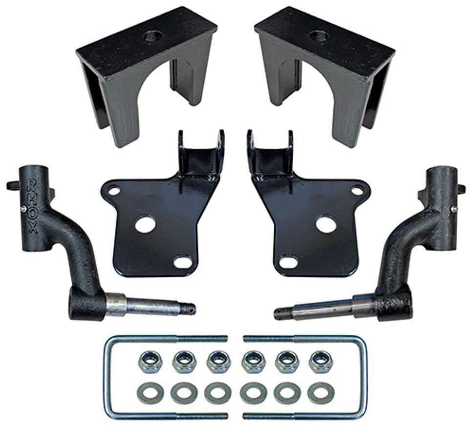 EZGO RXV RHOX 3&quot; Drop Spindle Lift Kit (Electric 08-Feb 13)
