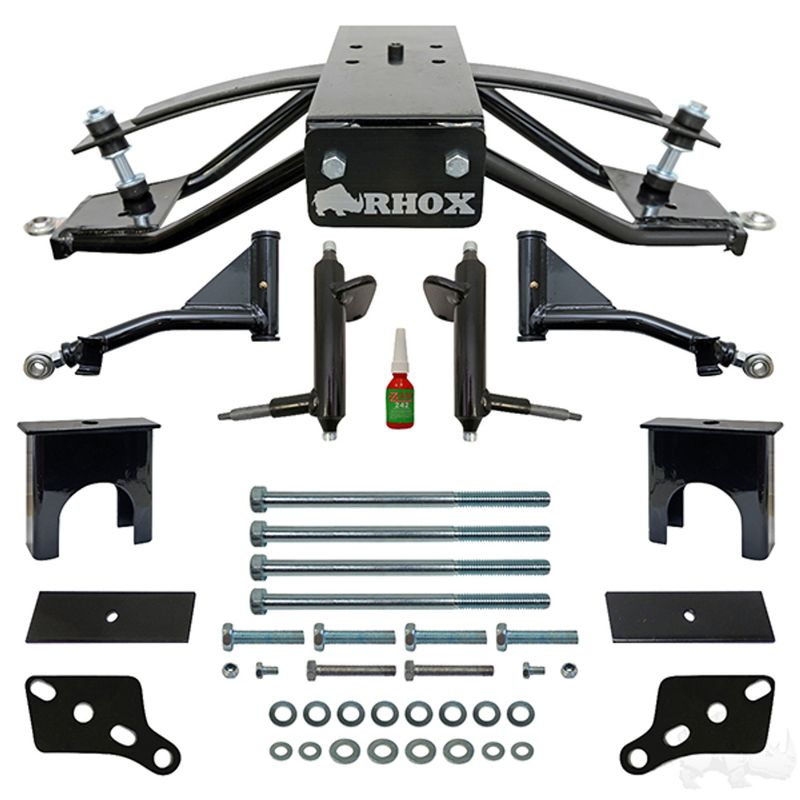 RHOX Club Car Precedent, Tempo, and Onward 6" Standard A-Arm Lift Kit