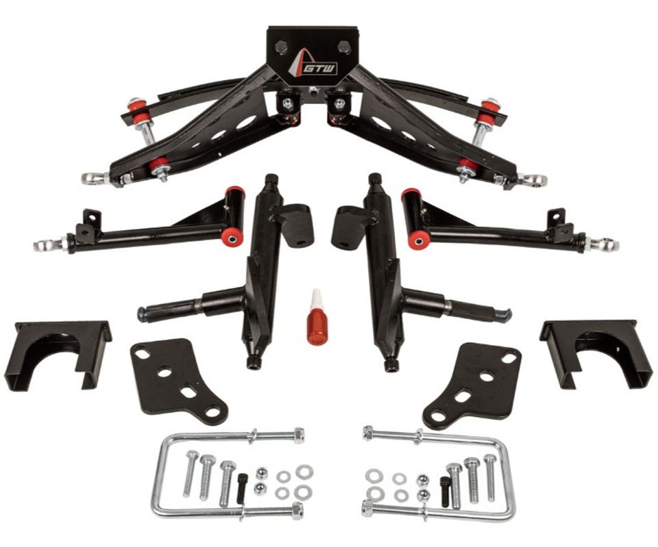 GTW 4" Double A-Arm Lift Kit for Club Car Precedent - Tempo