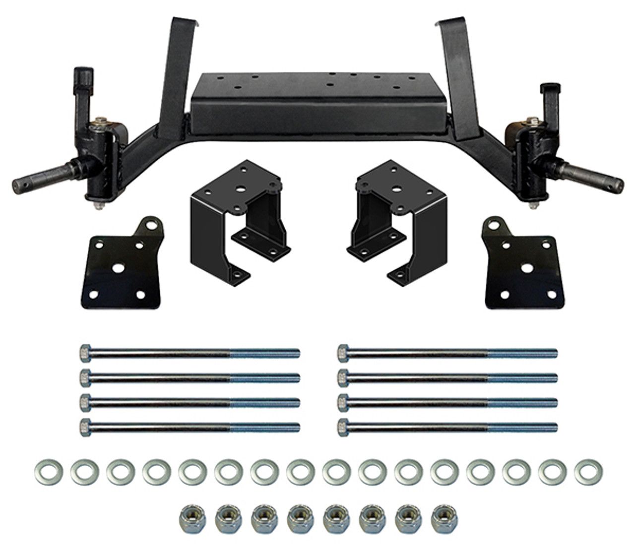 RHOX 5" Drop Axle Lift Kit for EZGO TXT 19+ Gas with EX1 Engine and 01.5+ Electric
