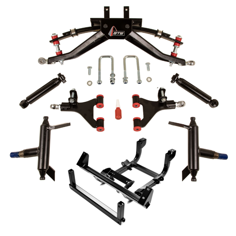 4" GTW Double A-Arm Lift Kit for Yamaha Drive2 Electric with Independent Rear Suspension