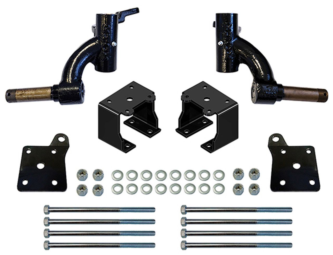 RHOX 3" Drop Spindle Lift Kit for EZGO TXT 19+ Gas with EX1 Engine and 01.5+ Electric