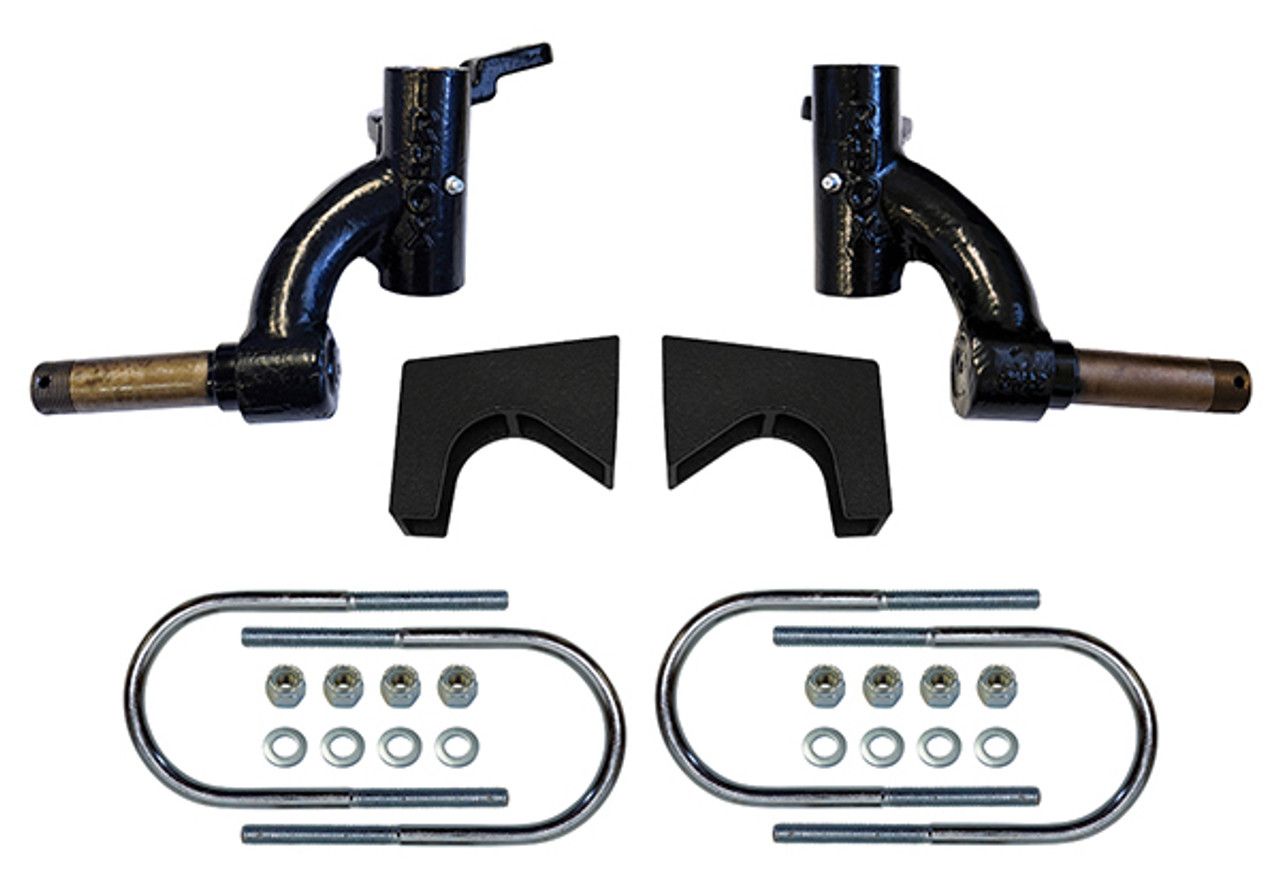 RHOX 3" Drop Spindle Lift Kit for EZGO TXT 2008.5-2019 Gas with Kawasaki Engine