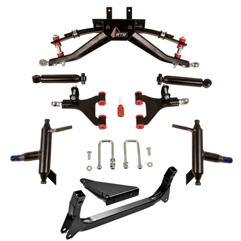 4" GTW Double A-Arm Lift Kit for Yamaha Drive2 Electric with Solid Rear Axle