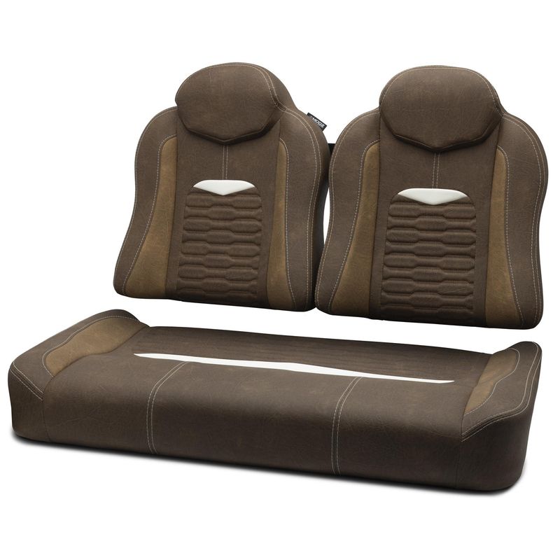 MODZ® FS3 Custom Front Seat - Brown Base - Choose Pattern and Accent Colors