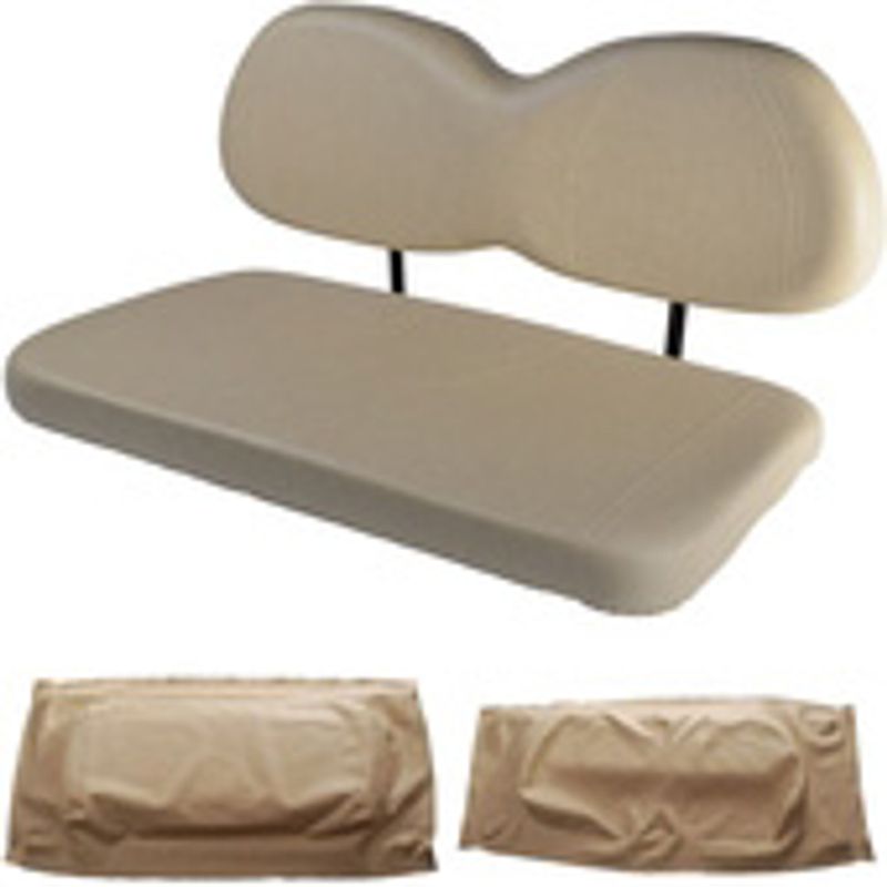 Club Car Precedent Replacement Front Seat - Buff Cushions