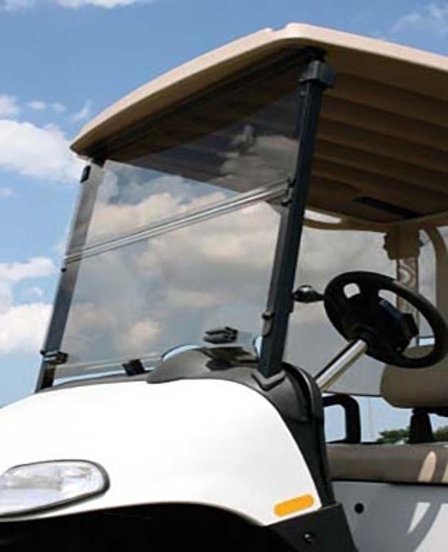 ALL AMERICAN - EZGO Folding 3/16&quot; Acrylic Windshield - Choose Your Model